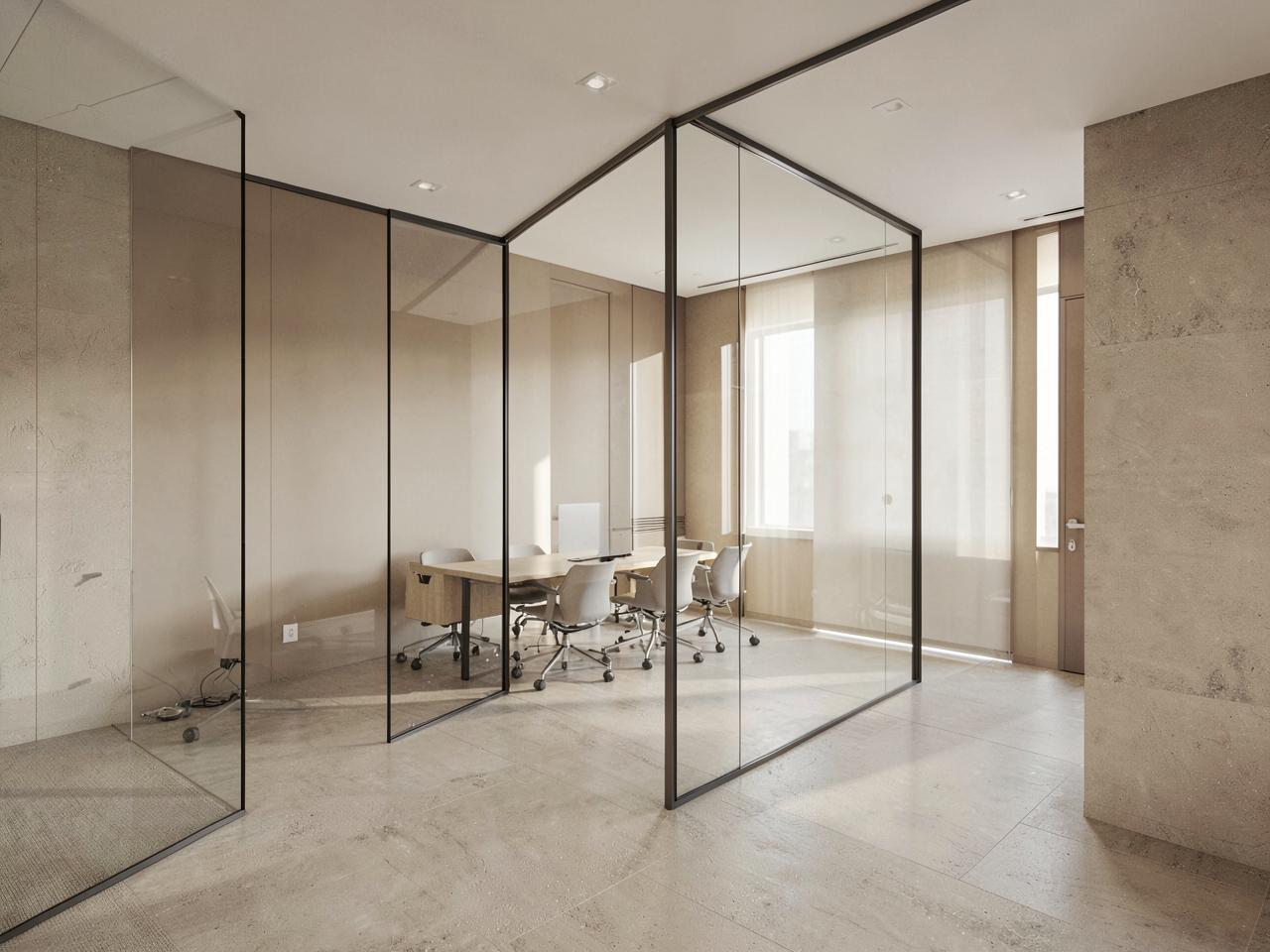 Espace de travail professionnel et lumineux